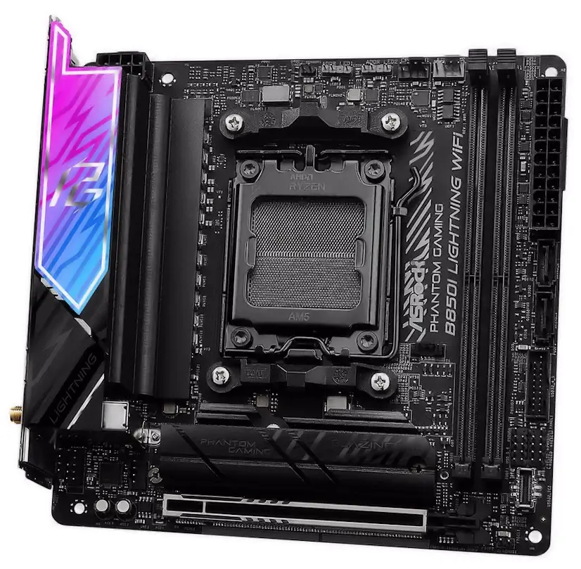 Informático Retiro - Montaje Placa Base ASRock B850I Lightning WIFI Retiro