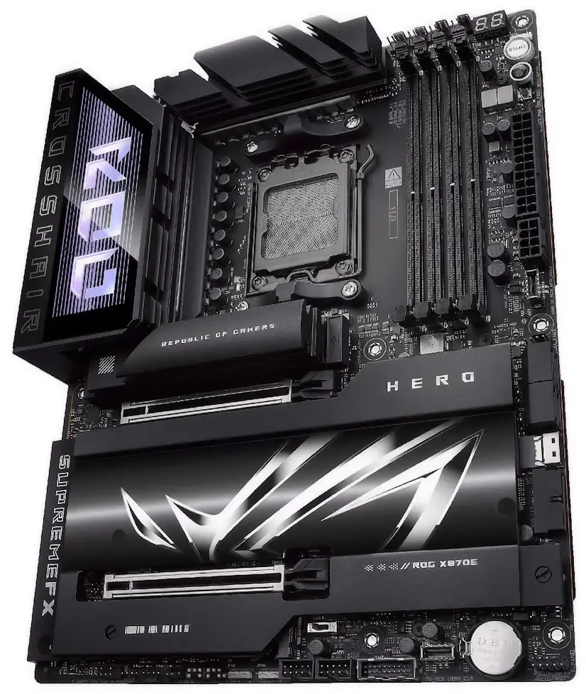 Informático Retiro - Montaje Placa Base ASUS ROG CROSSHAIR X870E DARK HERO Retiro